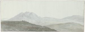 Vista delle cime degli Appennini da Louis Ducros