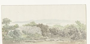Vista delle rovine del teatro di Brindisi (Voyage en Italie, en Sicile et à Malte - 1778)