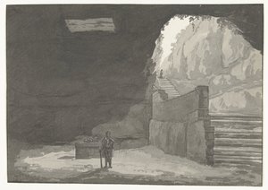 Grotta e fontana nella città vecchia di Manduria (Voyage en Italie, en Sicile et à Malte - 1778)