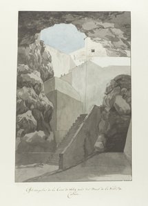 Notevoli rocce laviche del 1669 presso le mura della città di Catania