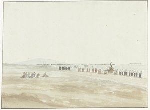 Processione nei dintorni di Cerignola (Voyage en Italie, en Sicile et à Malte - 1778) da Louis Ducros