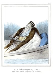 Ali di Tepeleni (1741-1822), pascià di Janina, sul Lago Butrinto