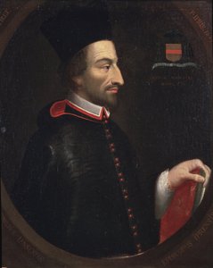 Ritratto di Cornelius Jansen, detto Jansenius, vescovo di Ypres da Louis Dutielt