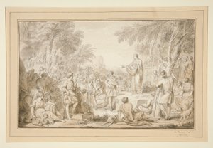 Predicazione di Cristo da Louis Fabricius Dubourg