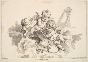 Dipinto da Louis Felix de la Rue