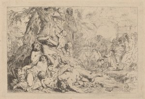 La marcia di Sileno da Louis Felix de la Rue
