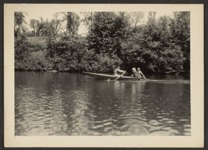 [Gara di barche sul fiume Rogue] da Louis Fleckenstein