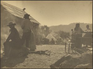 [Campeggio durante il pasto di gruppo] da Louis Fleckenstein