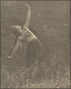 [Ballerina in un campo] da Louis Fleckenstein