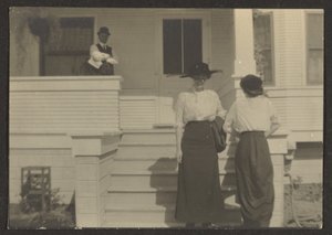 [Figure in veranda] da Louis Fleckenstein