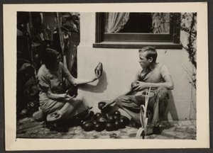 [Florence and Son with Avacados]