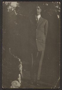[Uomo in cammino] da Louis Fleckenstein