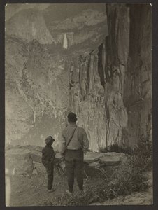 Cascate del Nevada dal Ledge Trail, Yosemite da Louis Fleckenstein