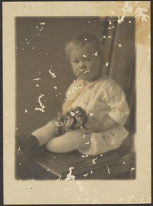 [Ritratto di un bambino] da Louis Fleckenstein