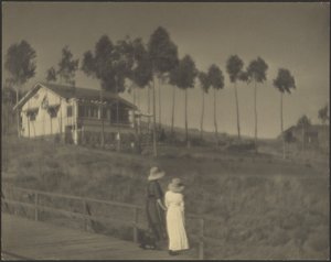 Il cottage bianco da Louis Fleckenstein