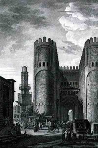 Bab El-Futuh (Porta delle Vittorie) inciso da Pierre Nicolas Ransonette da Volume III di 