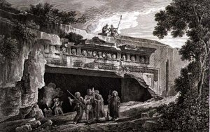 Il monumento sepolcrale dei re di Giuda, tavola 25 dal Volume III di un 
