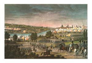 Battaglia di Dresda, 26 agosto 1813 da Louis Francois Couche