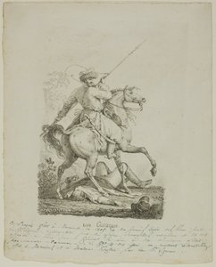 Un cosacco da Louis Francois Lejeune