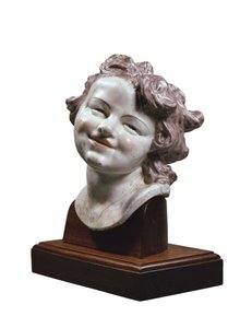 Testa di Bambino che Ride, c. 1752 (porcellana)