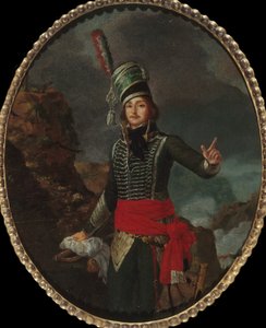 Ritratto del generale François Séverin Marceau-Desgraviers 1769-1796, c. 1796 da Louis François Sergent Marceau