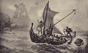Ulisse deride il Ciclope da Louis Frederic Schutzenberger