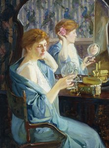 Maude in Verde da Louis Frederick Berneker