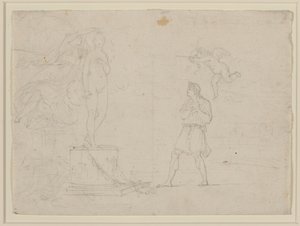 Studio per Pigmalione e Galatea, c.1797 da Louis Gauffier