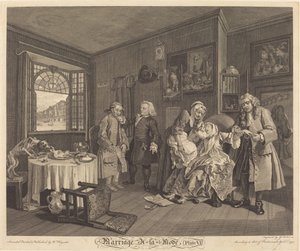 Matrimonio alla moda: tav. 6