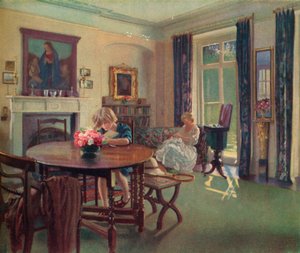Un interno di giugno, c. 1923