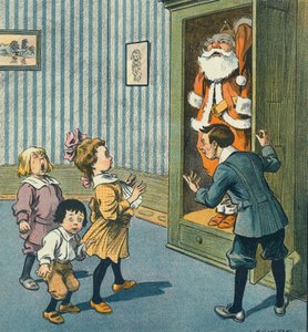 Babbo Natale scoperto nell