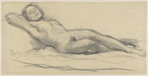 Nudo femminile sdraiato