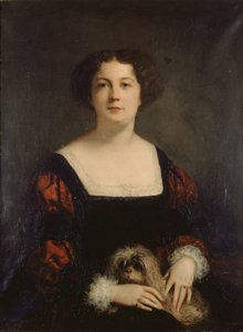 Ritratto di Apollonie Sabatier da Louis Gustave Ricard