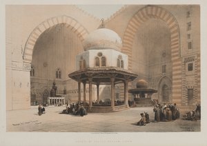 Moschea del Sultano Hassan, Cairo da Louis Haghe