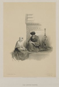 Egitto e Nubia, Volume III: Il letterato, Il Cairo, 1849 da Louis Haghe