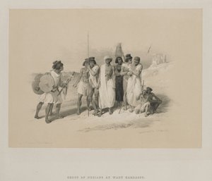 Egitto e Nubia, Volume II: Gruppo di Nubiani-Wady Kardasey, 1847