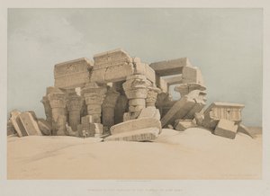 Egitto e Nubia, Volume II: Kom-Ombo da Louis Haghe