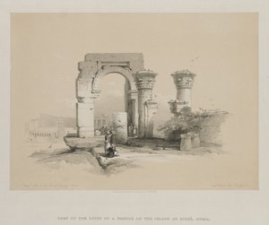 Egitto e Nubia, Volume II: Rovine - Tempio sull