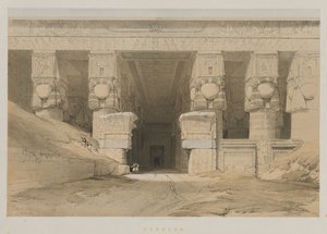 Egitto e Nubia, Volume I: Dendera, 1847 da Louis Haghe