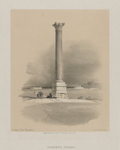 Egitto e Nubia, Volume I: Colonna di Pompeo, Alessandria, 1846