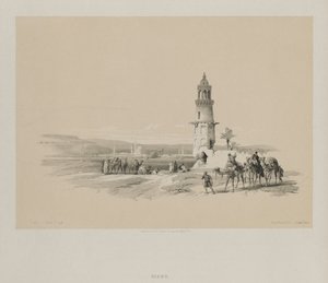Egitto e Nubia, Volume I: Siout - Alto Egitto, 1847 da Louis Haghe