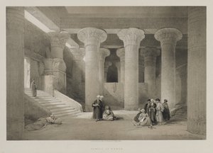 Egitto e Nubia, Volume I: Tempio a Esneh da Louis Haghe
