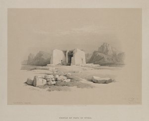 Egitto e Nubia, Volume I: Tempio a Tafa in Nubia