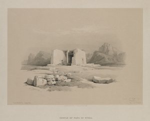 Egitto e Nubia, Volume I: Tempio a Tafa in Nubia, 1846