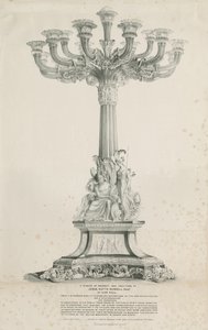 Ilam Hall - Candelabro da Louis Haghe