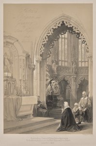 Schizzi in Belgio e Germania, Seconda Serie: No. 1 - Pagina del titolo - St. Jacques, Liegi da Louis Haghe