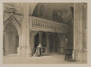 Schizzi in Belgio e Germania, Volume I: Convento di Nönnberg, Salisburgo da Louis Haghe