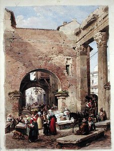 Il mercato del pesce a Portico d