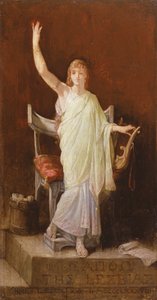 Saffo, 1888 da Louis Hector Leroux