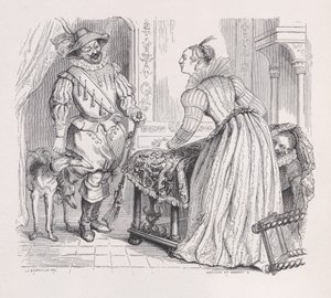 La caccia da Le Opere Complete di Béranger, 1836 da Louis Henri Brevière, Cesar Auguste Hebert